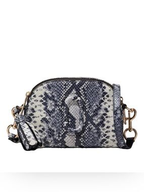 Marc Jacobs Shutter Snake Embossed Leather Crossbody Bag